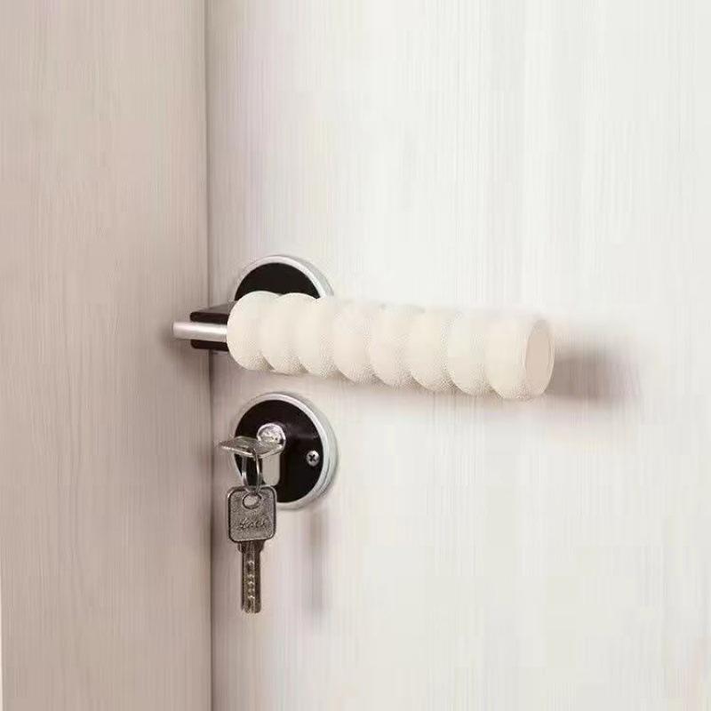 4pcsAntistatic Door Handle Gloves Door and Window Handle Protection Warmth General Purpose Protective Covers