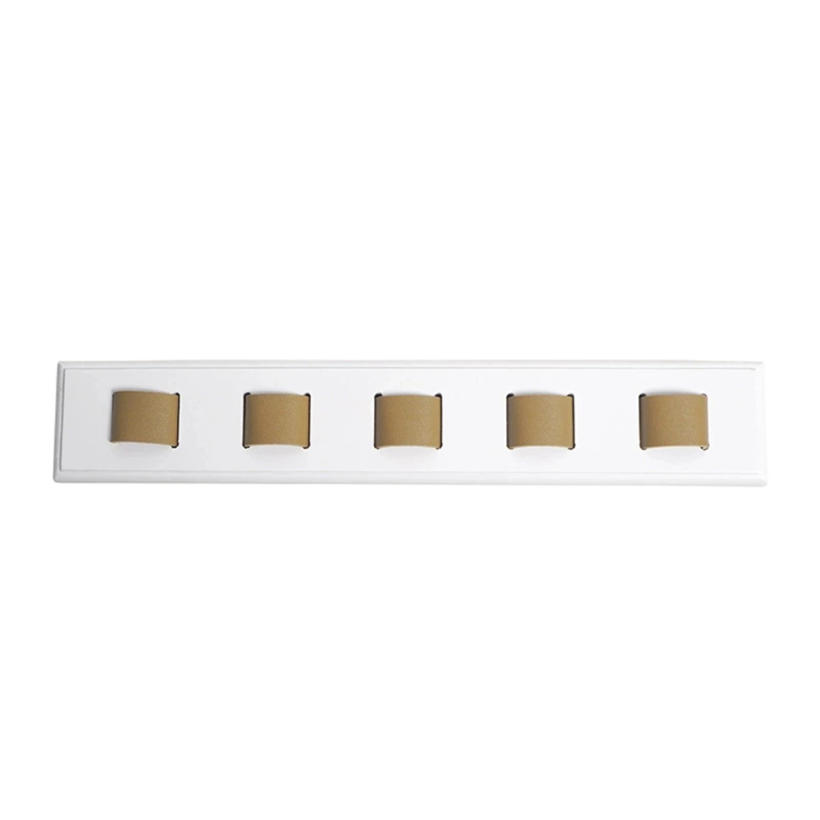 

Wall Mounted Wooden Sunglasses Rack Eyewear Organizer Display Holder with Five Slots for Glasses Storage and Easy Access One Size