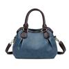 Retro Leather Female Multi-pockets Shoulder Crossbody Bags for Women Large Capacity Handbag Messenger Tote Bag