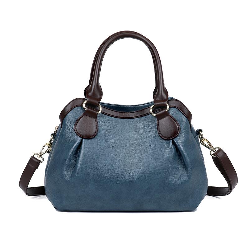 Popular Women'S Handbags Fashionable Atmosphere Commuter Pleated Bags Sheepskin Quality Women'S Bags