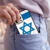 Custodia Morbida per Telefono con Bandiera di Israele per iPhone 17 Air 15 16e 14 13 Pro Max Coque 12 11 Pro Max PLUS cover