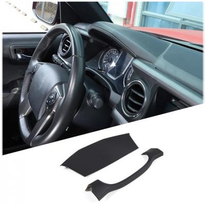 Matte Black ABS Dashboard Panel Cover Trim Fit For Toyota Tacoma 2016-