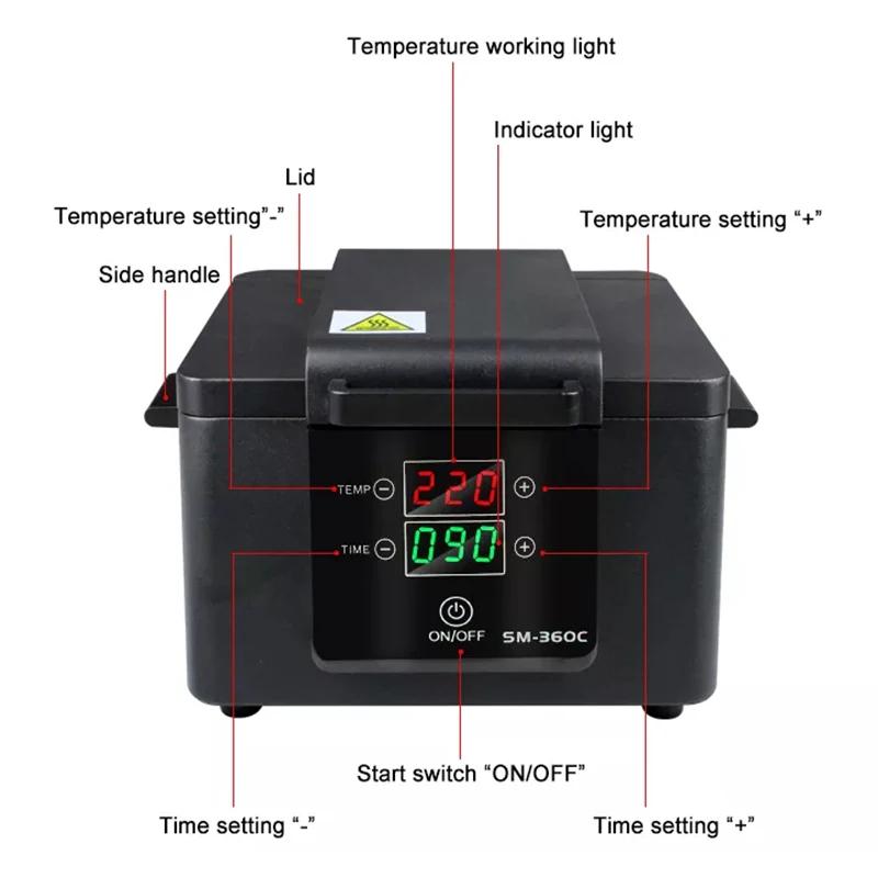 2.6L High Temperature Disinfection Cabinet Manicure Pedicure SPA Salon Metal Tool Sterilizer For Beauty Hair Nail Metal Tools