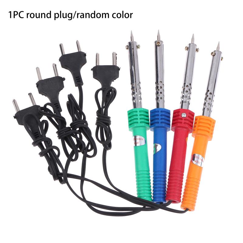 

40W Electric Soldering Iron Solder Pen European/American Plugs Soldering Iron Pixel Tools Portable DIY Welding Tools