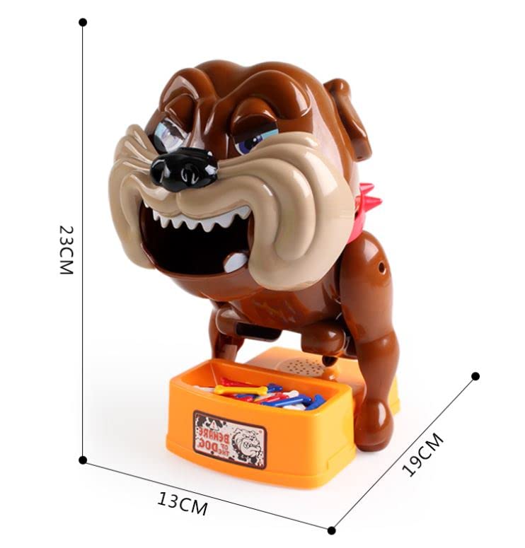 S&F Bulldog Growl (Overseas Model) - Scary Barking Punishment Toy, Thrilling Party Game, English Packaging
