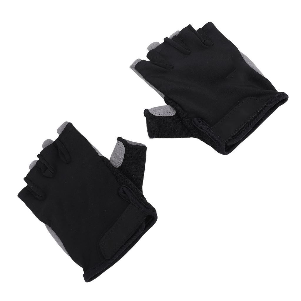 1 Pair Half Finger Cycling Gloves Sports Bike Gloves for Men Women Shock Absorbing Anti Slip