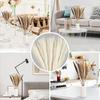 30PCS Small Reed Immortal Flower Bouquet Pampas Grass Dry Flowers Christmas DIY Decorations White