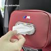 New model car tissue box holder, Napa leather car tissue box, Rear seat tissue box For BMW M6 M5 M3 X1 X3 X5 E38 E39 E46 E53 E60