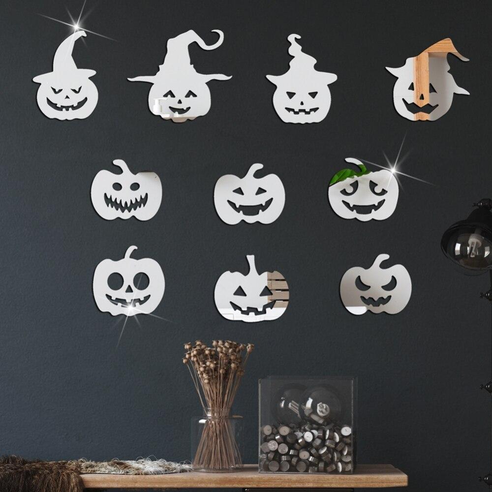 Acrylic Mirror Sticker Three-Dimensional Self-Adhesive Holiday Wall Stickers