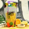 Bustine da 450ML con Cannuccia Contenitore per Succhi Sacchetti Durevoli per Bevande