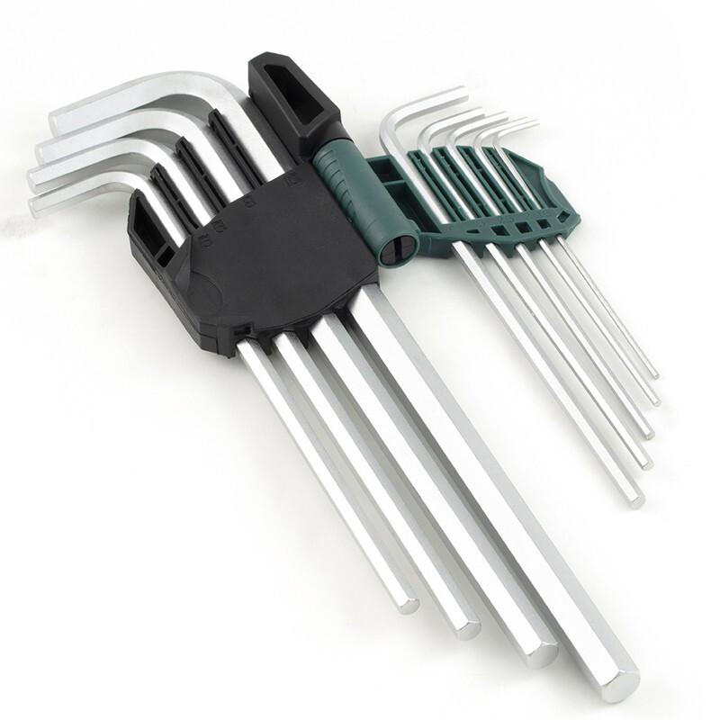 SATA 9-Piece Metric Hex Key Wrench Set