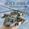 Apache Helicopter Alloy Model Military Toy for Kids