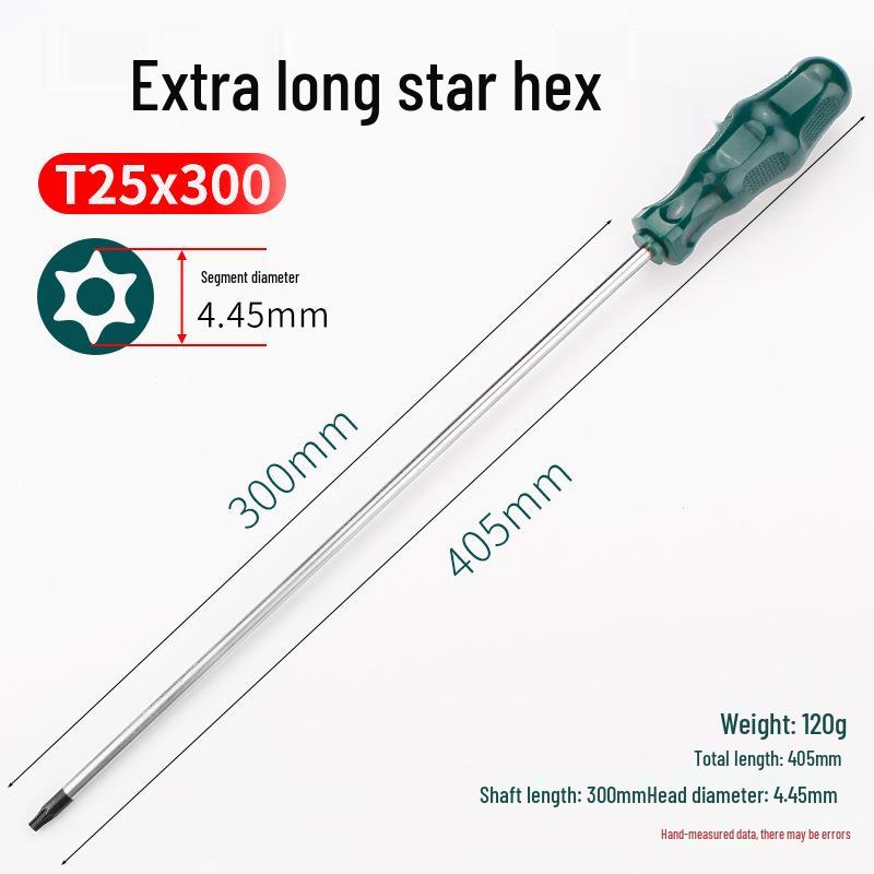 Σετ κατσαβιδιών Torx και Εξάγωνων: T8, T10, T15, T20, T25, T30