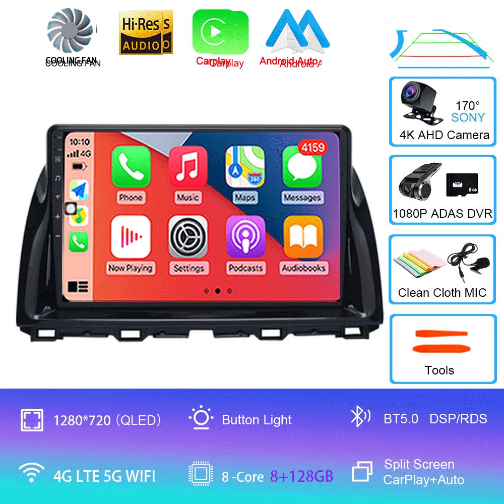 10.1"Android 14 Vedio Player Car Multimedia For Mazda CX5 CX-5 2012 - 2015 Car Autoradio Gps Navigation Stereo 2din HeadUnit 4G