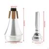 Trumpet Mute and Mouthpiece Replacement Simple Installation Wear Resistant with Cork (3C 5C 7C) for