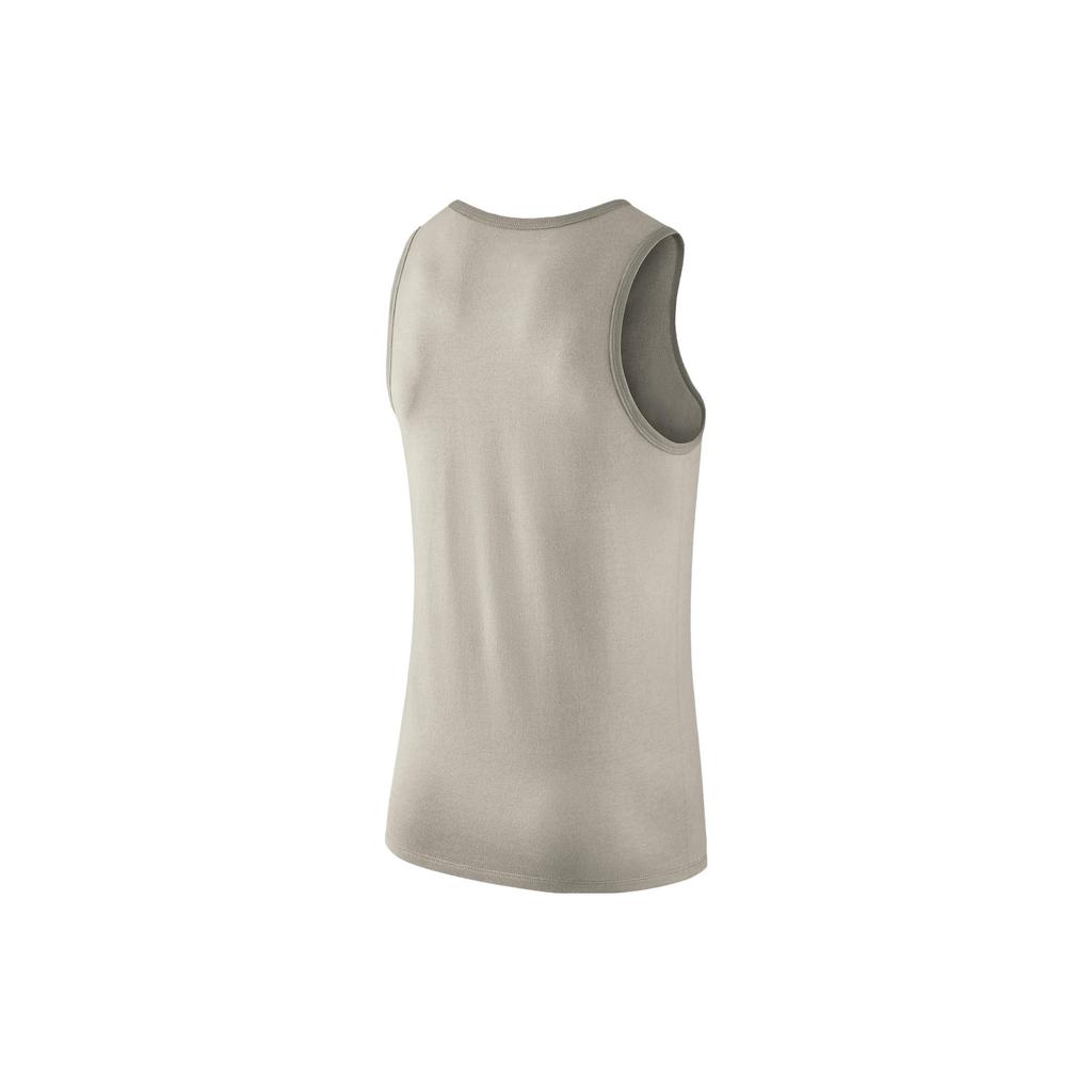 Nike SS23 Letter Print Sleeveless Tank Top Men Tops Cream-White DZ3902-236