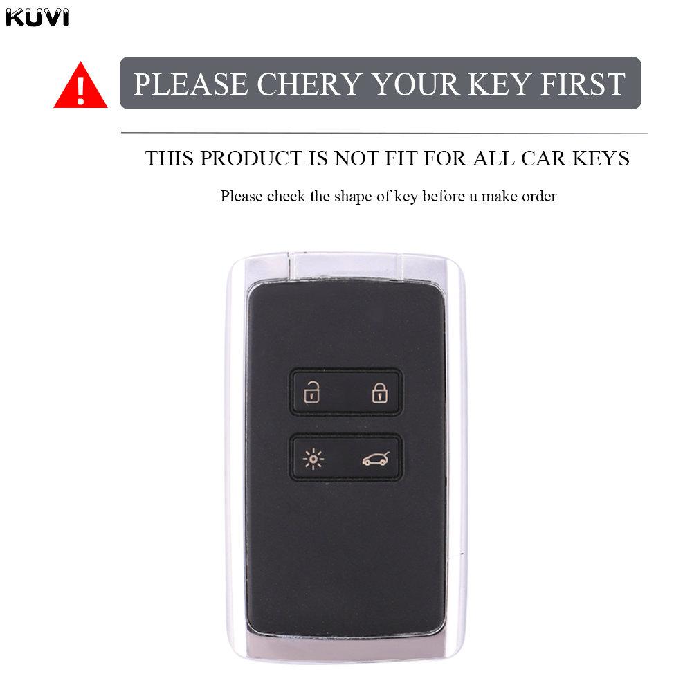 New Tpu Key Case Cover Shell Fob For Renault Koleos Captur Megane Clio Scenic Talisman Arkana For Dacia Sandero Card Keychain