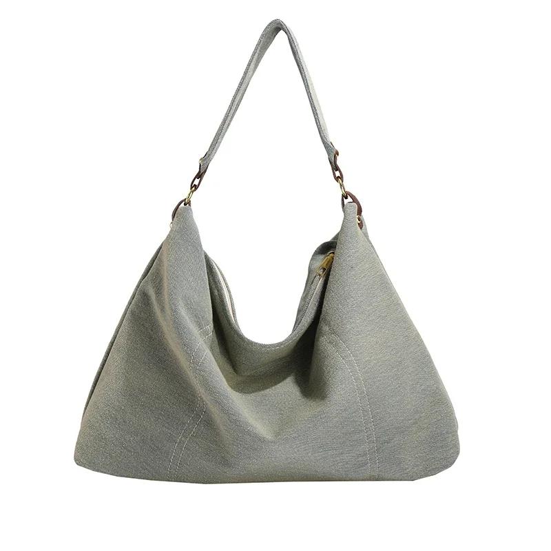 

Ретро-сумка из денима в минималистичном стиле для женщин, модная, горячая распродажа, лаконичные сумки для женщин