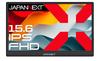 JAPANNEXT IPS Panel Mobile Monitor with Full HD Mini and Freestanding Includes Special Pouch [EC Exclusive] 15.6-inch JN-MD-IPS156F2 (1920x1080)
