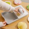 Versatile Manual Vegetable Slicer Peeler Tool With Storage Tray Kitchen Gadget Efficient Handheld Carrot Shredder