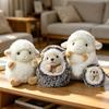 Riccio Sfera Giocattolo Animale Peluche Giocattolo Peluche Riccio Carino Pecora Sfera Agnello Morbido e Adorabile Giocattolo Regali Compleanno Natale per Bambini