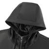 Septwolves Men's Hooded Lambskin Leather Jacket