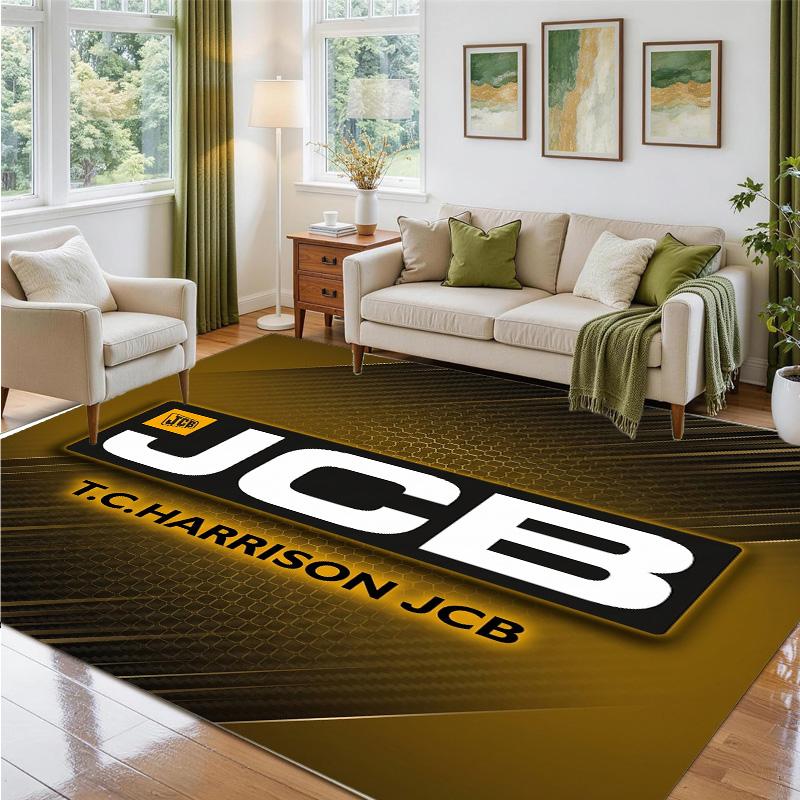 JCB Design Crystal Velvet Rug Soft Decorative Mat for Bedroom Entrance