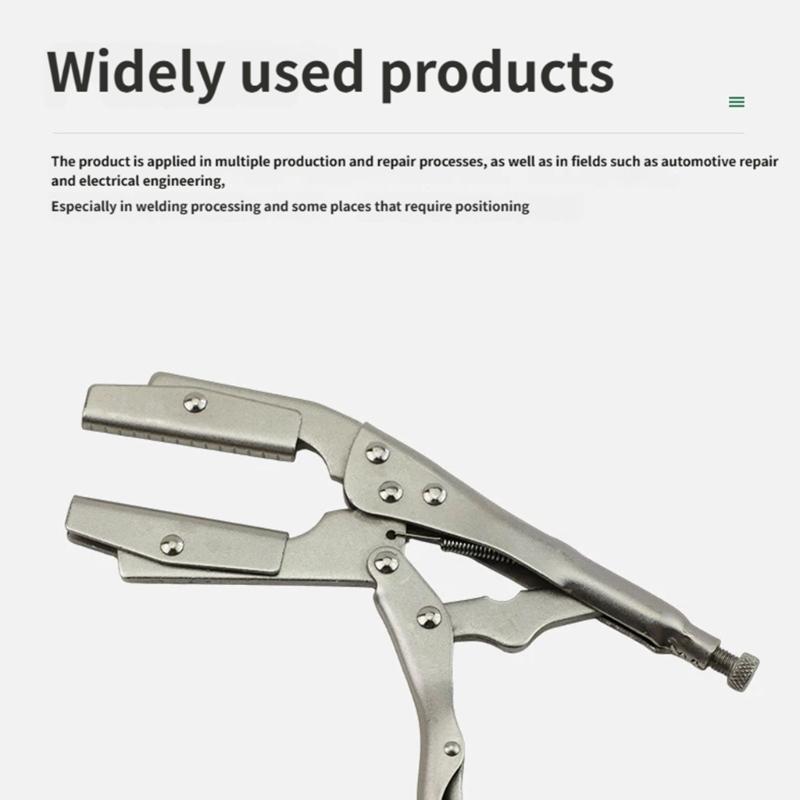 Ergonomic Design 10Inch Hose Clamping Tool Compact Lightweight Multifunctional for Home and Industrial Applications