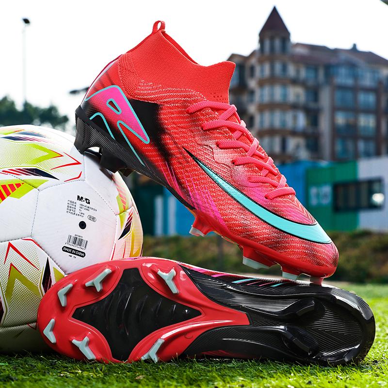 Nauji Vyriški Profesonalūs Futbolo Batai Itin Lengvi Treniruočių Unisex Futbolo Batai Kvėpuojantys Didmeninė Prekyba Salės Futsalo Lašinis Siuntimas