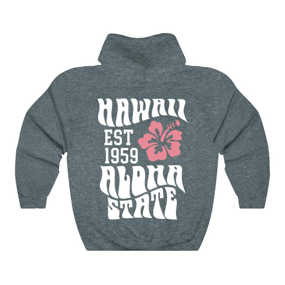 Aesthetic Hawaii Hoodie Aloha State Sweatshirt