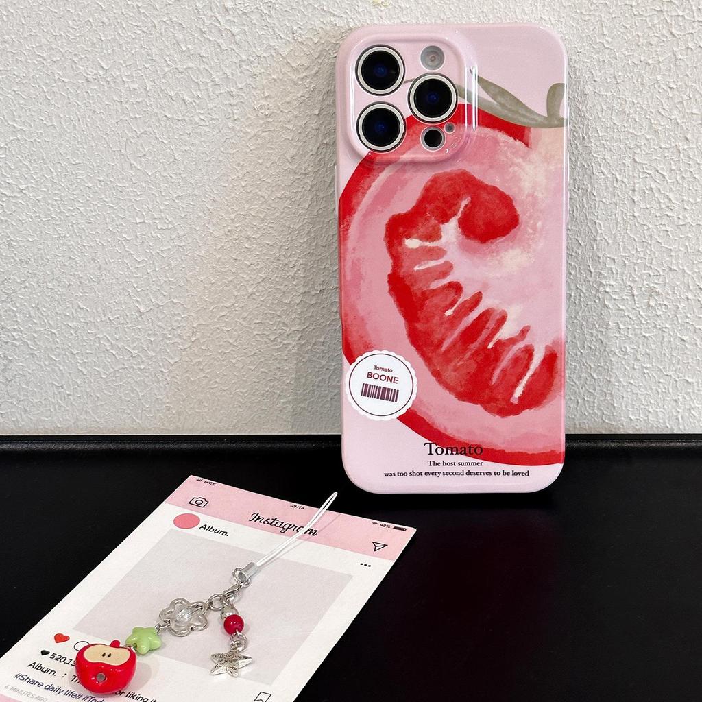 Creative Tomato Case for iPhone 17 iPhone 17 Pro Max
