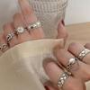Women's Silver-Plated Retro Korean Style Index Finger Ring