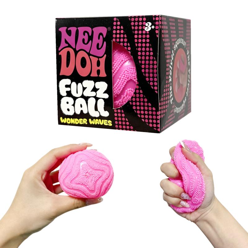 New Soft Fluffy Nee  Doh Fuzz Ball Squeeze Squishy Toys Stress Relief  Fidget Squishy Portable Anxiety Relieve Decor Gifts