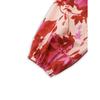 Spring and Autumn Women's Long Sleeve Printed Dress Slim Temperament Mid-Length Dresses