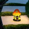 Mushroom Outdoor Lights Multifunctional Landscape Light Waterproof And Colorfast Mushroom Fairy House To Decorate Garden And