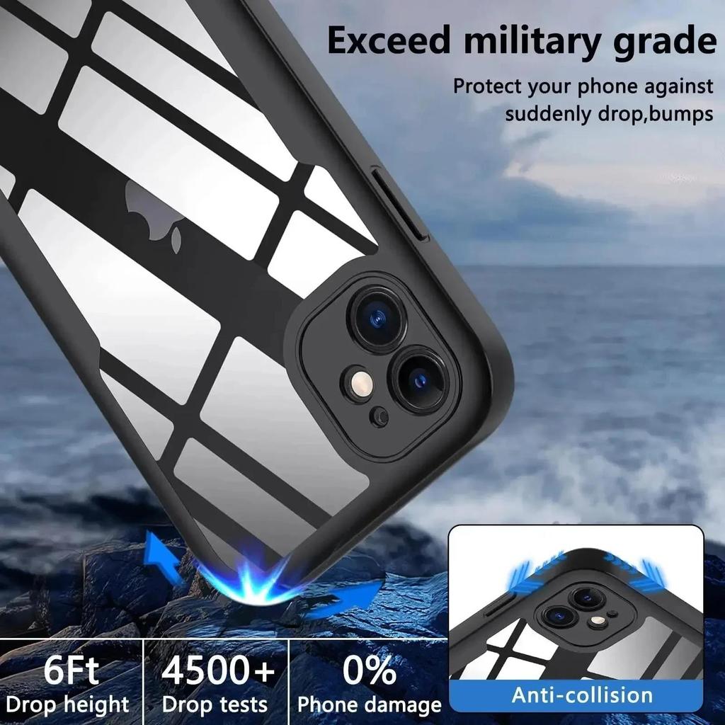 360 Celotělový Průhledný Kryt Přední+Zadní Pro iPhone 16 15 14 13 11 12 Pro Max XS X XR 7 8 Plus SE 2022 Silikonový Nárazuvzdorný Kryt