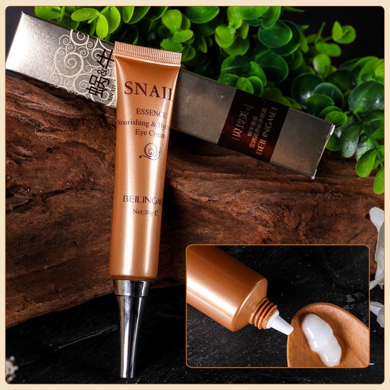 Belingmei Snail Essence Eye Cream 30g: Hydrating, Firming, and Wrinkle-Reducing Skincare.