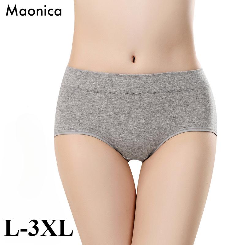 Women's Classic Underwear Pure Cotton Women's Large Size Women's Briefs Pure Cotton Women's COTTON Panties XXXL
