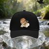 Milk Cheese And Egg Sandwich Baseball Cap Unisex Easy Lightweight Adjustable Outdoor Sun Hat Suitable for Travel Parties Birth