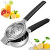 Portable Fresh Juice Presser Fruit Extractor Orange Citrus Lime Lemon Squeezer Hand Press Juicer Lemon Clip Fruit Squeezer