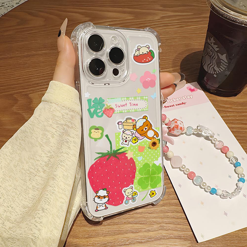 Rilakkuma Phone Case For vivo V40 V30 V29 V27 V27E V25 V23 Y02 Y76 Y38 Y28 Y03 Y17s Y19S Y78 Y36 Y27 Y35 Lite Pro 4G 5G