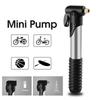 Portable Mini Bicycle Pump Cycling Hand Air Pump Ball Tire Inflator Schrader Presta Valve Bicycle Accessories MTB Road Bike Pump
