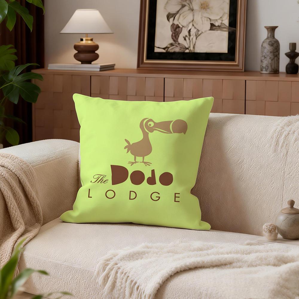 Cute Dodo Cushion Cover Cushion Cover Set 4Pcs 50x50 45x45 40x40 Pillowcase Decorative Sofa Home Decor