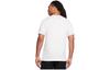 T Shirts Men's White Crew Neck Moderate Straight Fit FJ2402-100