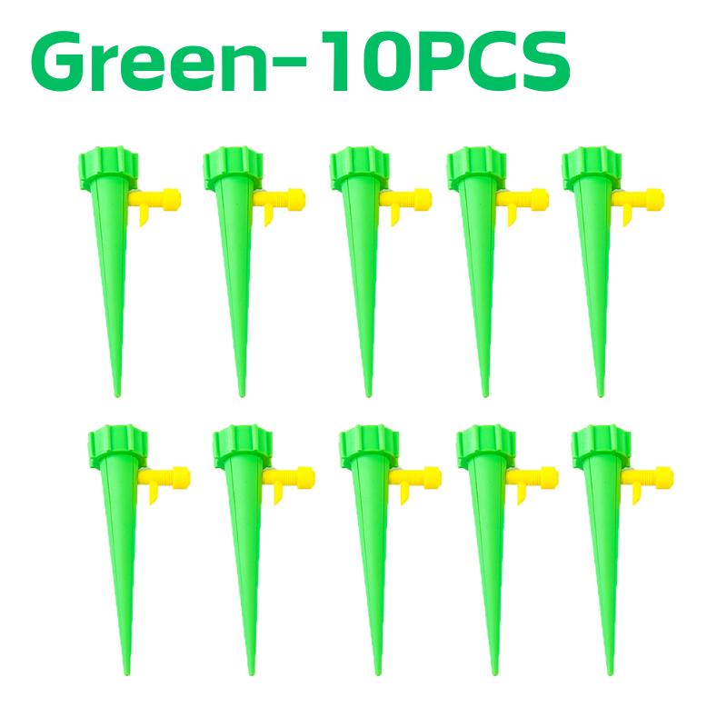

Self Watering Drip Irrigation System Automatic Adjustable for Potted Plants Balcony Garden Flower Greenhouse Device зелёный
