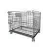Metal Mesh Folding Storage Cage for Warehouses and Workshops