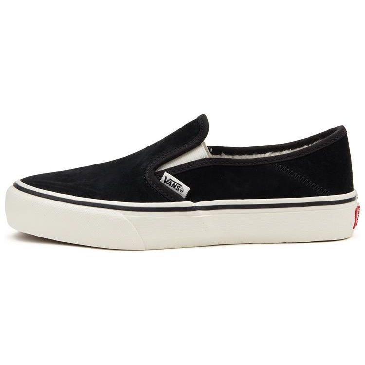 Vans Slip-On VR3 SF Casual Warmth Durable Lightweight Low-Top Skate Shoes Unisex Sneakers Black VN0A4BX8S47