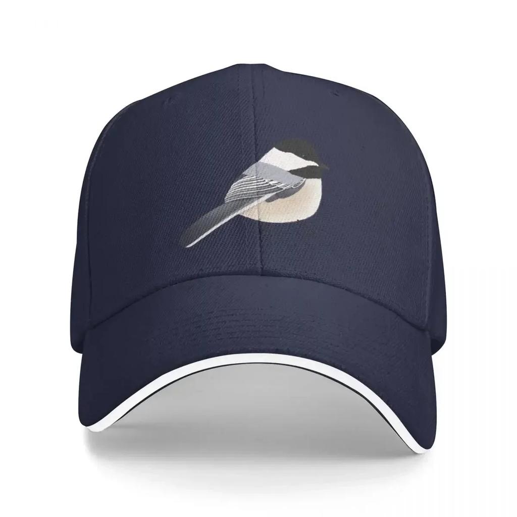 BlackCapped Chickadee Baseball Cap Beach Outing beach hat Womens Hats Unisexs