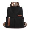 Women's Large Capacity Backpack Color Block Student Commuter Backpack