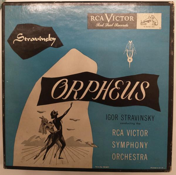 

7inch Record IGOR STRAVINSKY - Orpheus WDM1320 RCA Victor Red Canada Classical Used